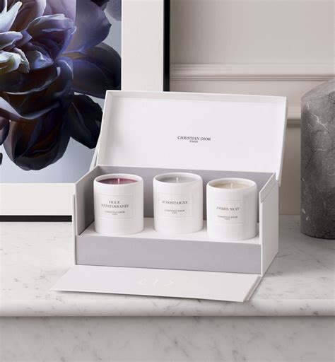 best smelling dior candle|La Collection Privée Christian Dior Luxury Scented 3 Candle Set.